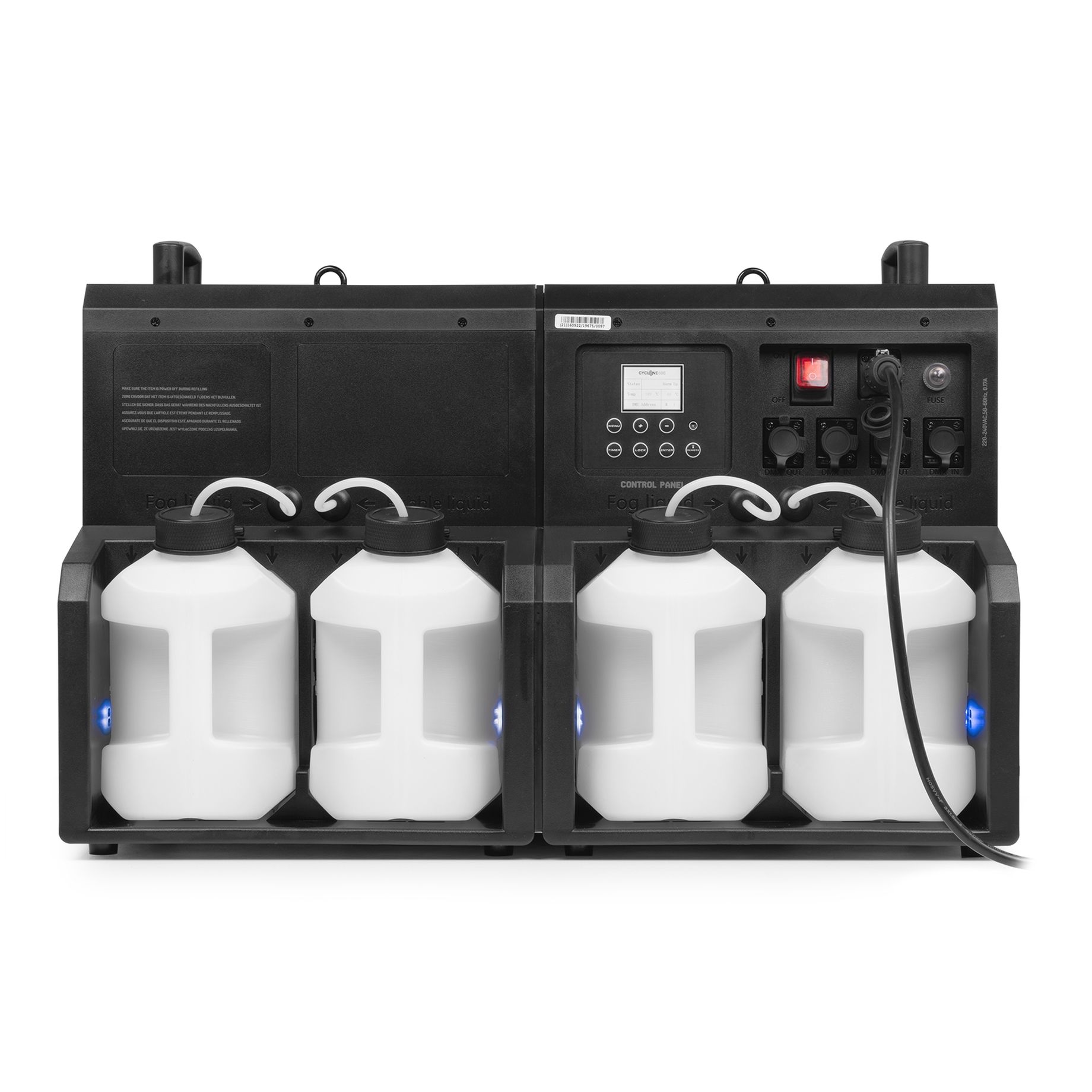 Cyclone400 Smoke & Bubble Machine with RGBW LEDs