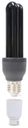 BUV27B UV saving Lamp 25W E27 + Adapter