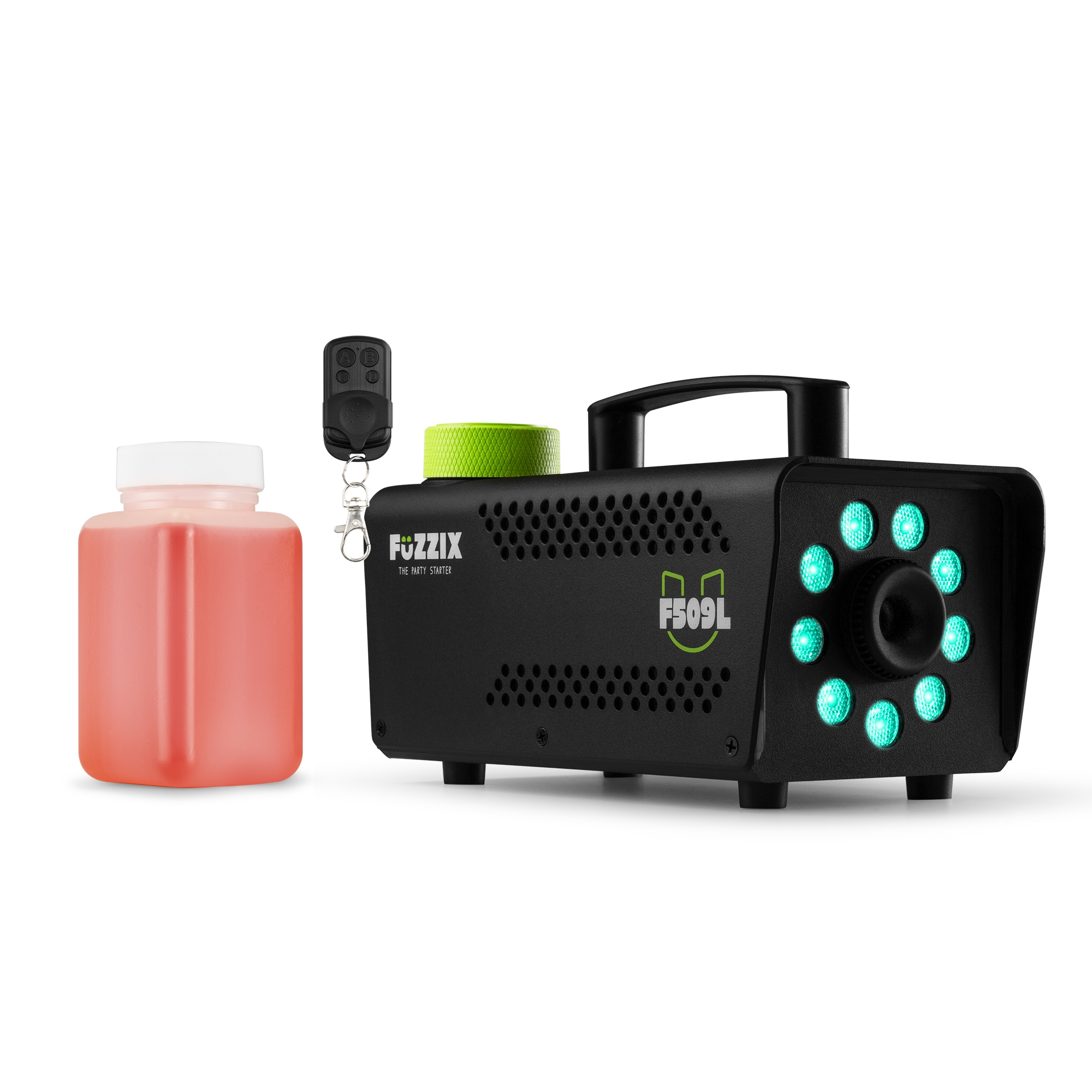 F509L Party Smoke Machine 9 LEDs RGB