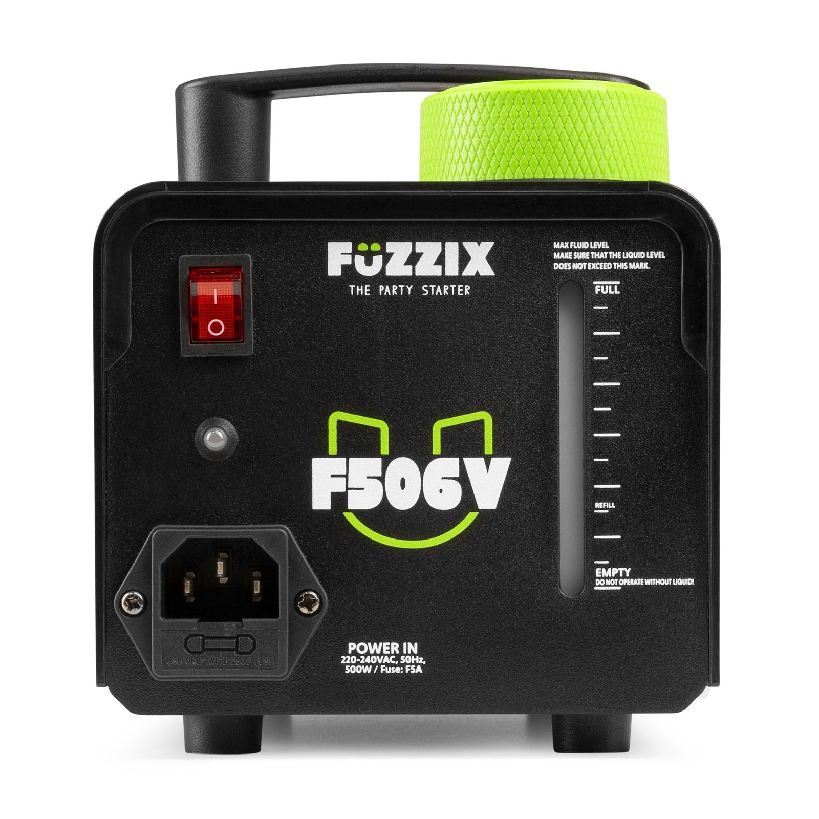 F506V Vertical Smoke Machine 6 LEDs RGB