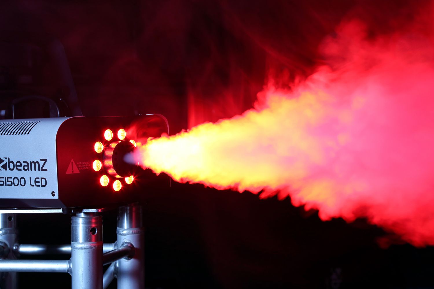 S1500LED Smoke Machine 9x 3W RGB DMX
