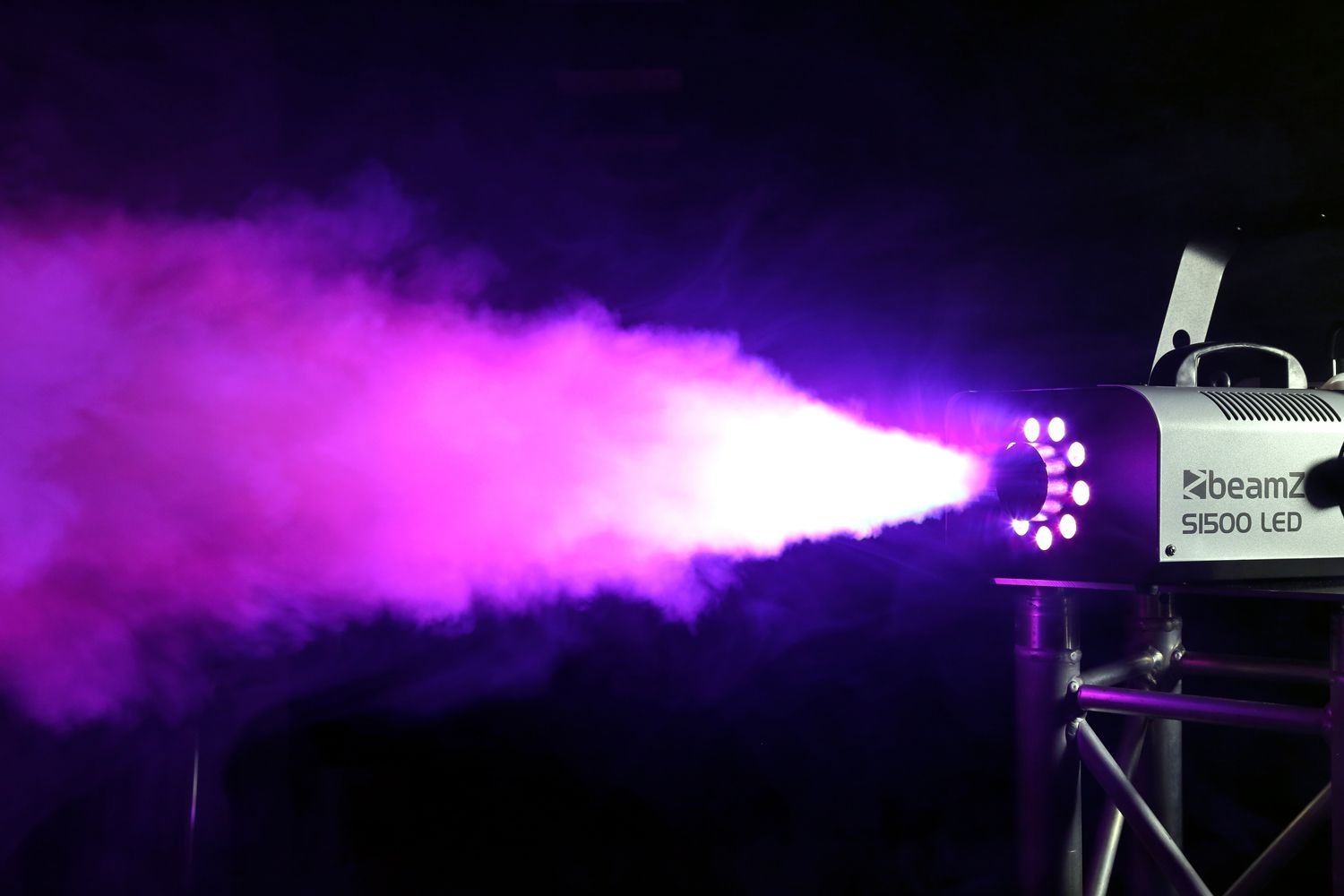 S1500LED Smoke Machine 9x 3W RGB DMX