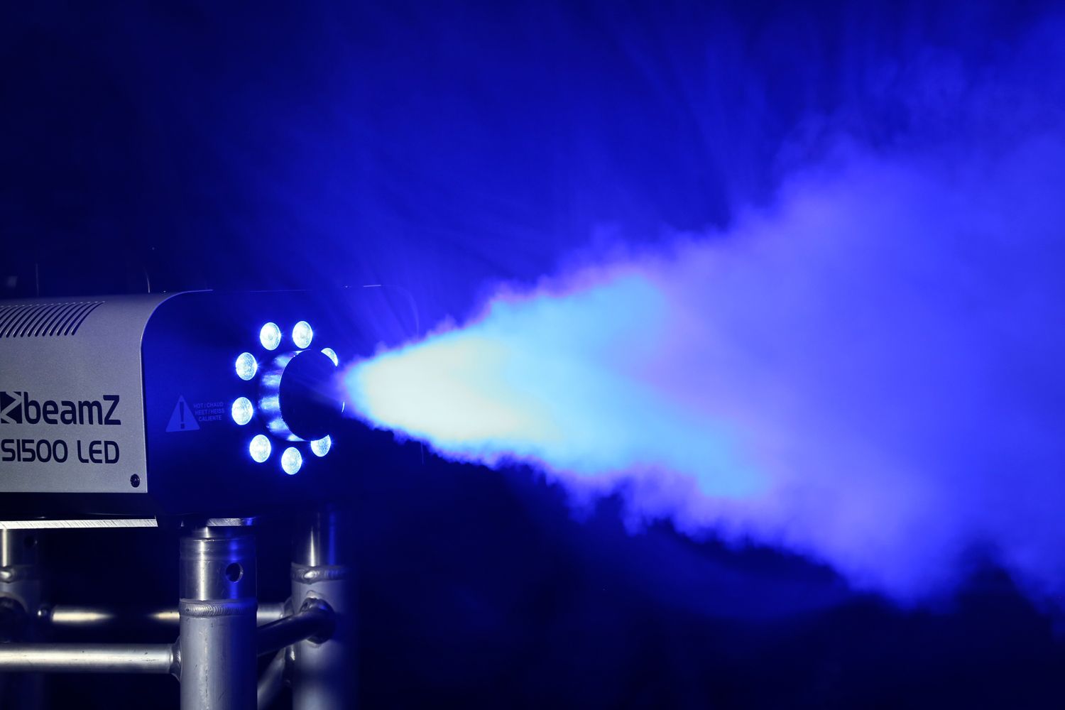 S1500LED Smoke Machine 9x 3W RGB DMX