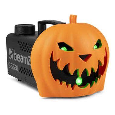 Pumpkin Head with Smoke Machine