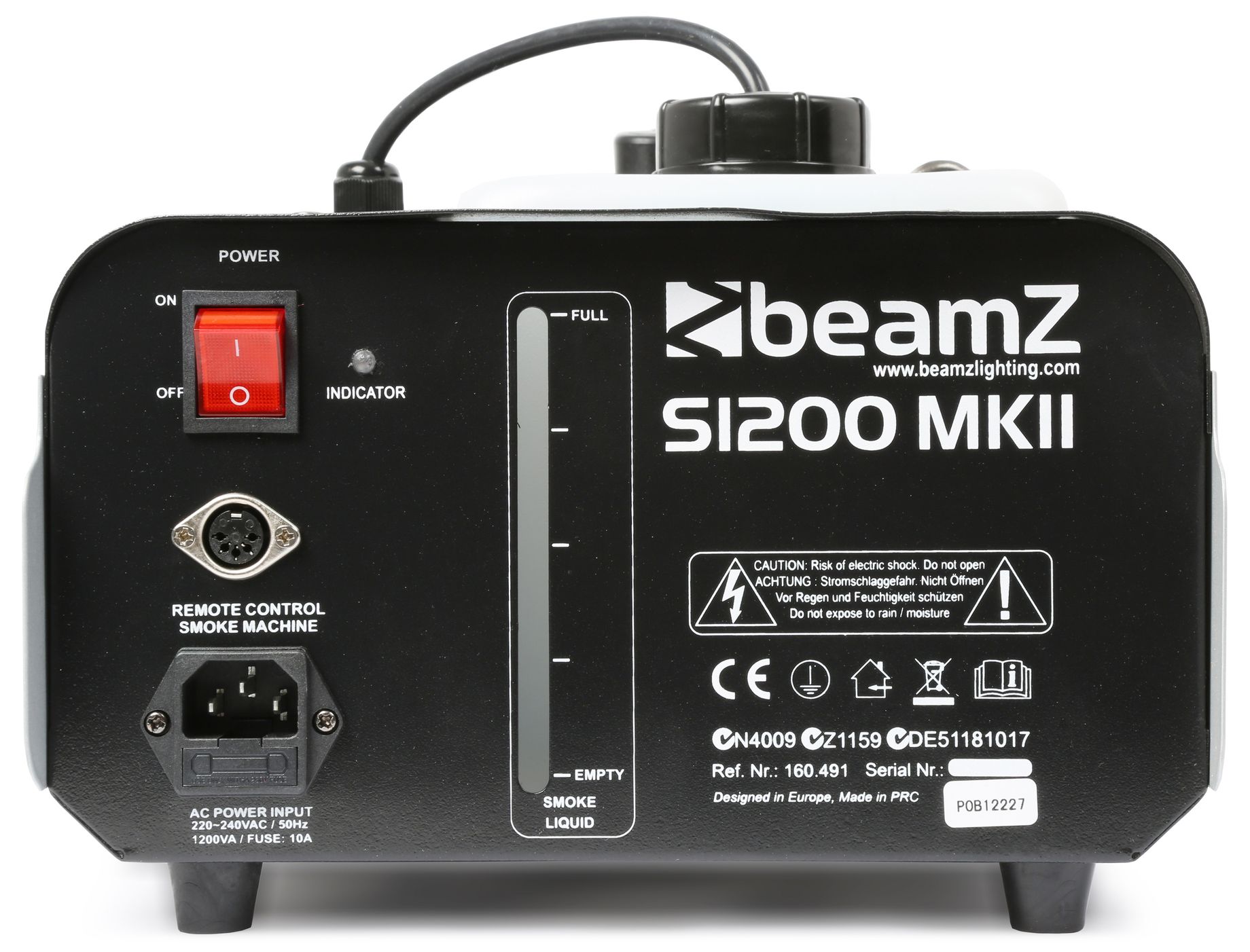 S1200 MKII Smoke Machine