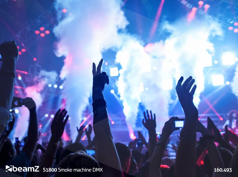 S1800 Smoke Machine DMX Horizontal/Vertical