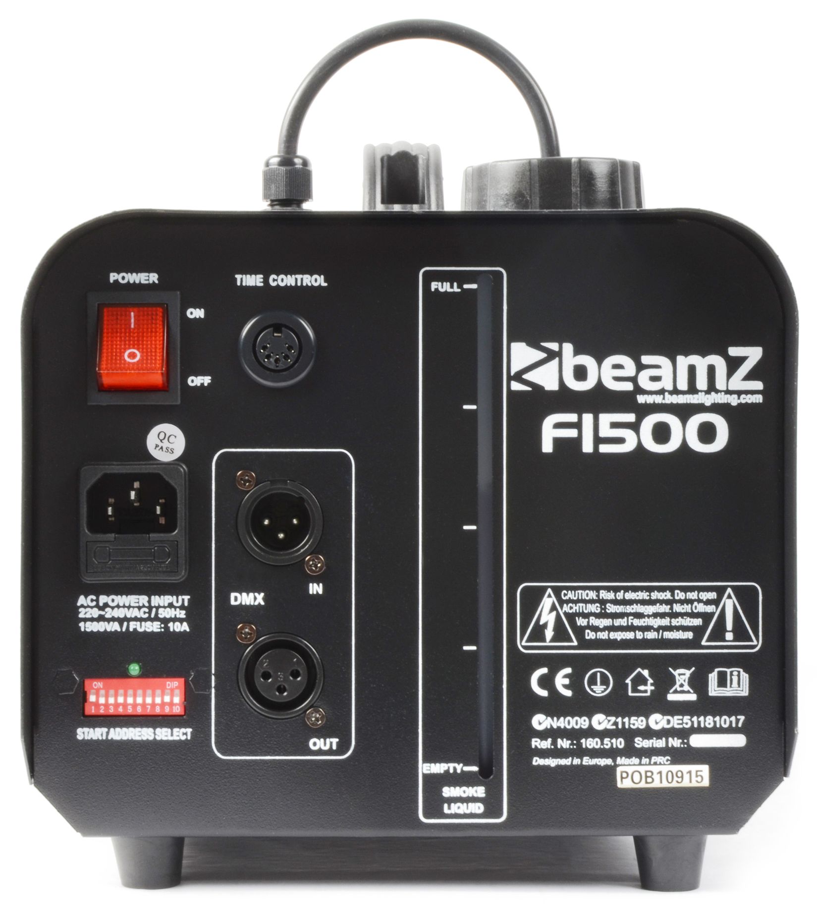 F1500 Fazer with DMX and Timer controller