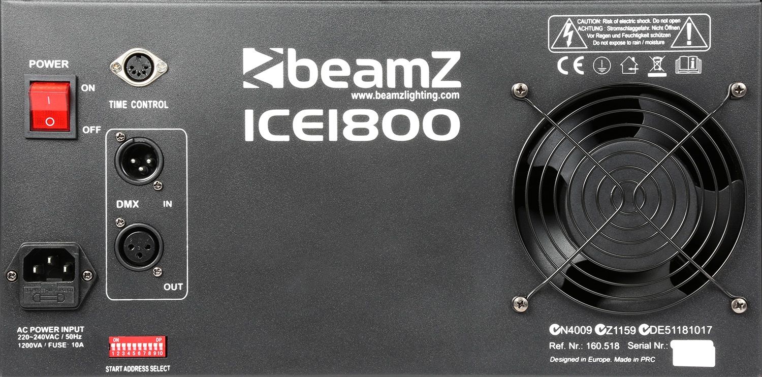 ICE1800 Ice Fogger DMX