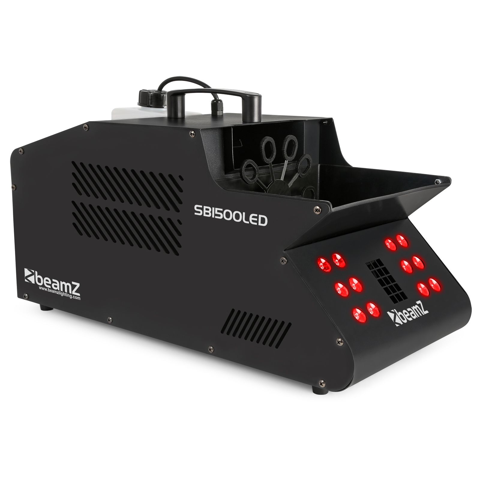 SB1500LED Smoke & Bubble Machine RGB LEDs