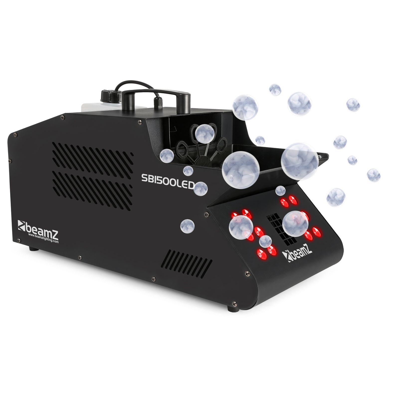 SB1500LED Smoke & Bubble Machine RGB LEDs