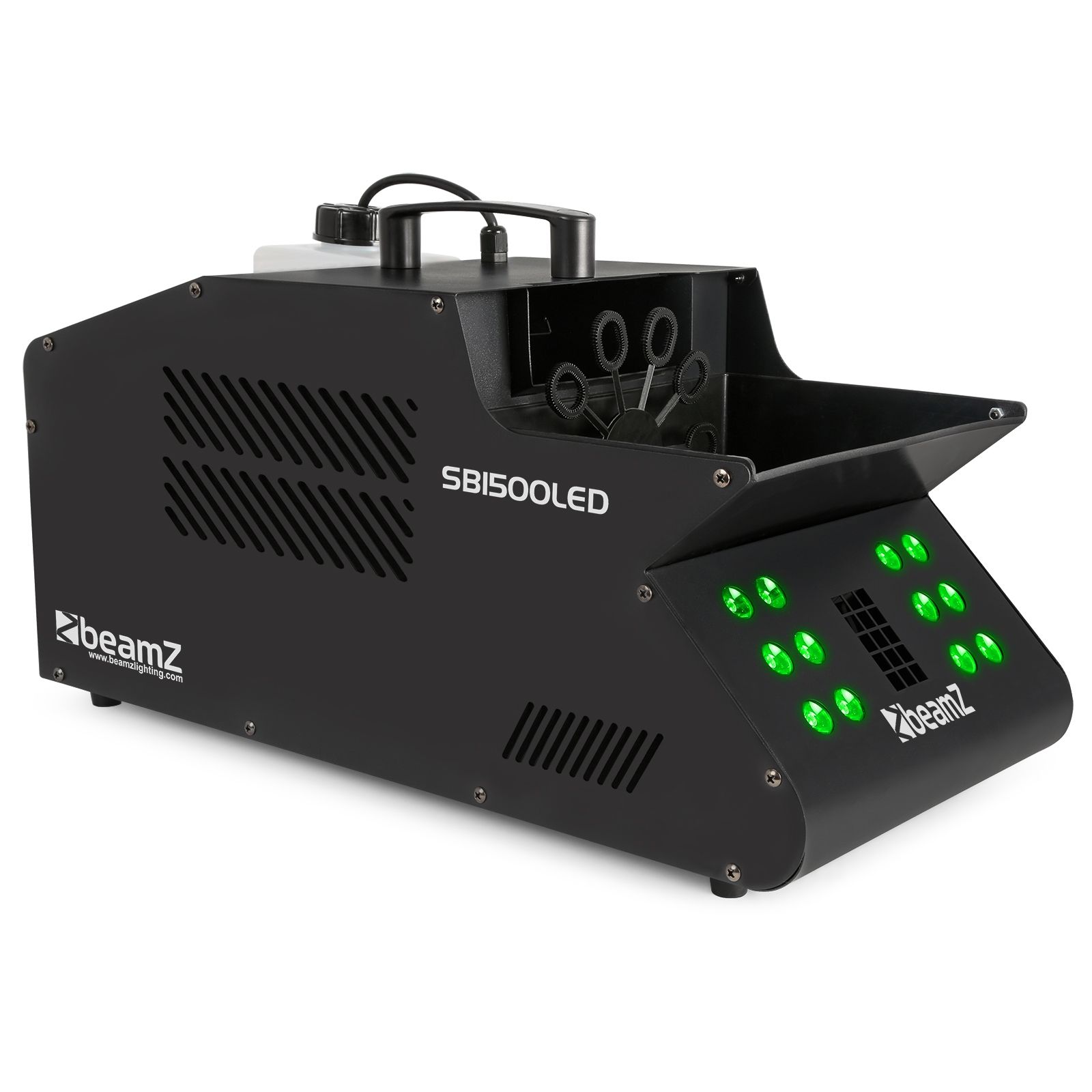 SB1500LED Smoke & Bubble Machine RGB LEDs
