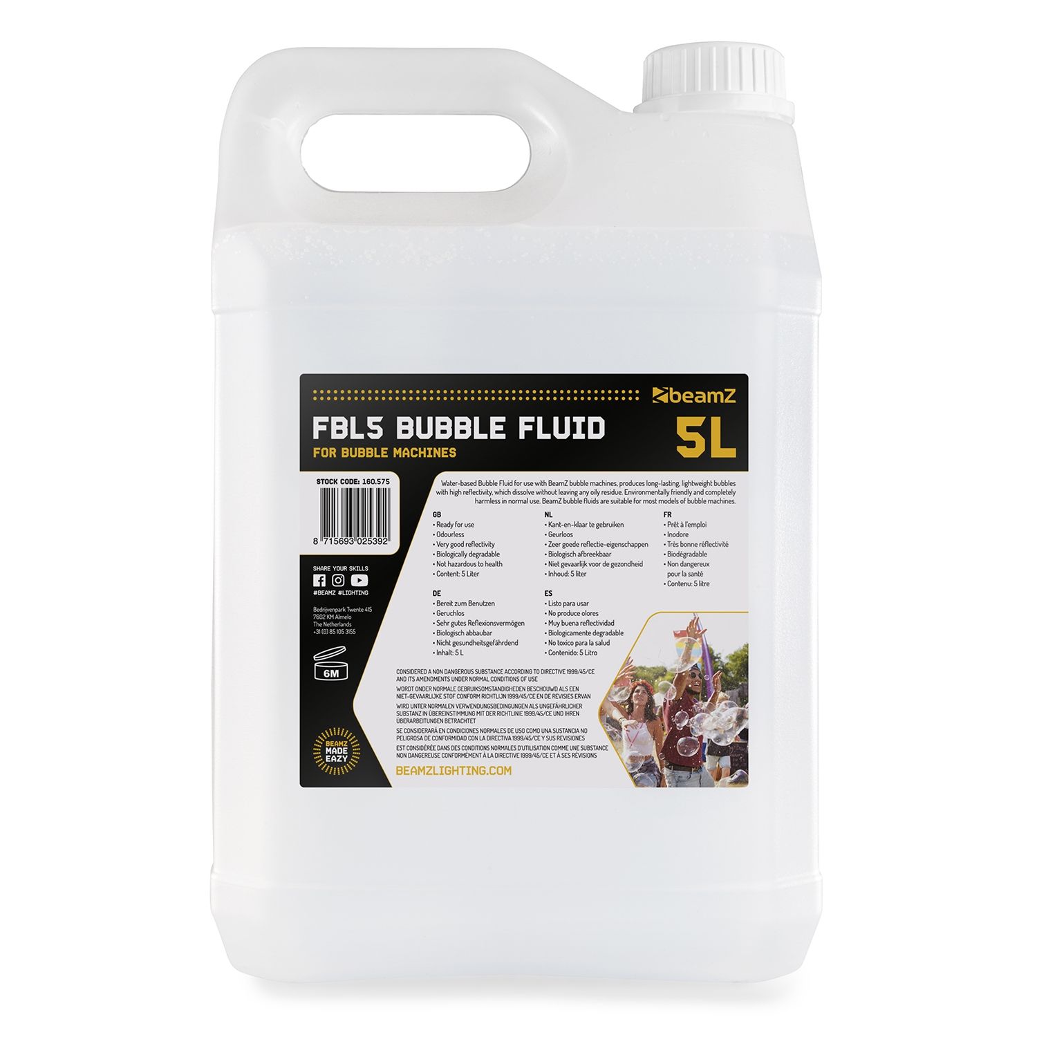 FBL5 Bubble Fluid 5L