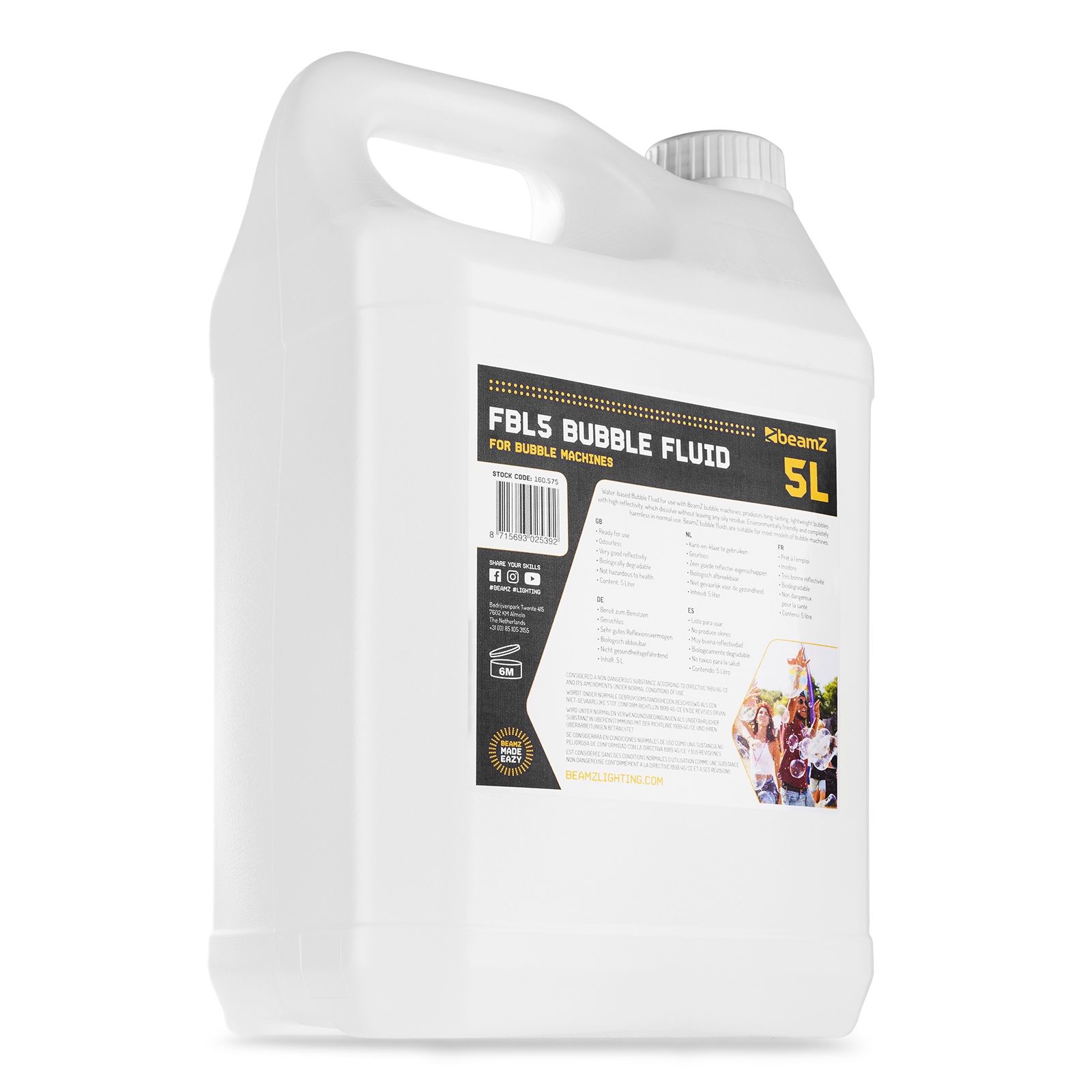 FBL5 Bubble Fluid 5L