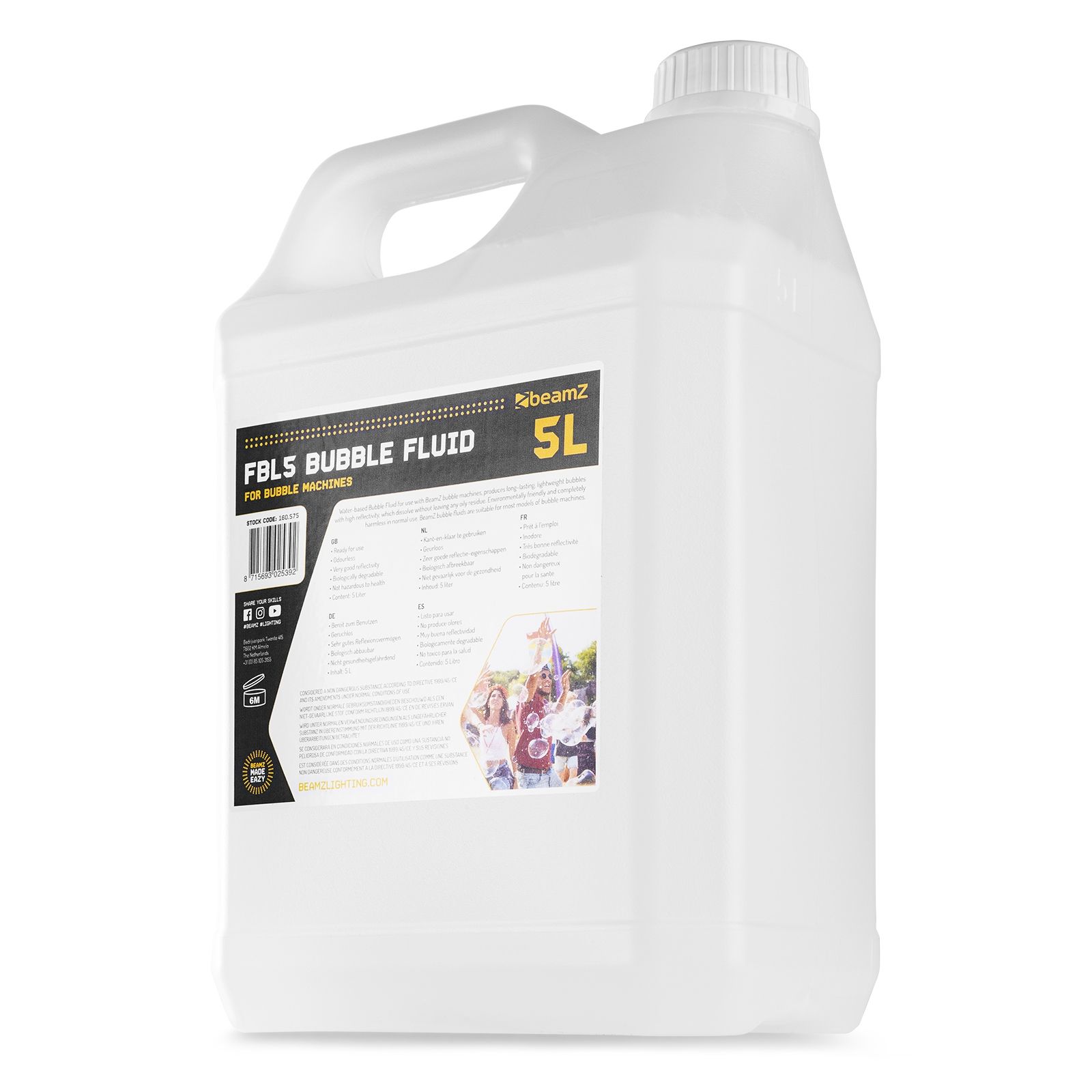 FBL5 Bubble Fluid 5L