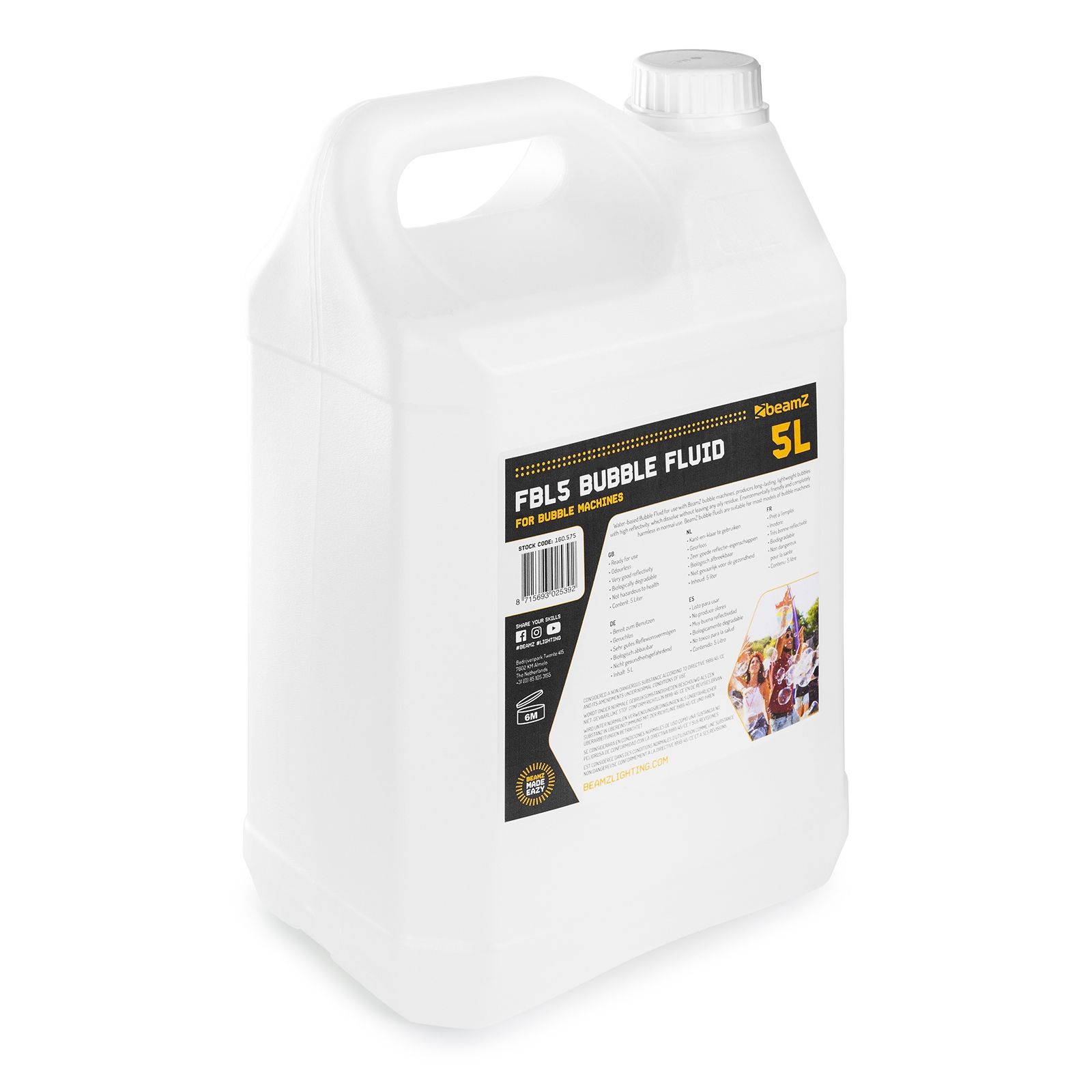 FBL5 Bubble Fluid 5L