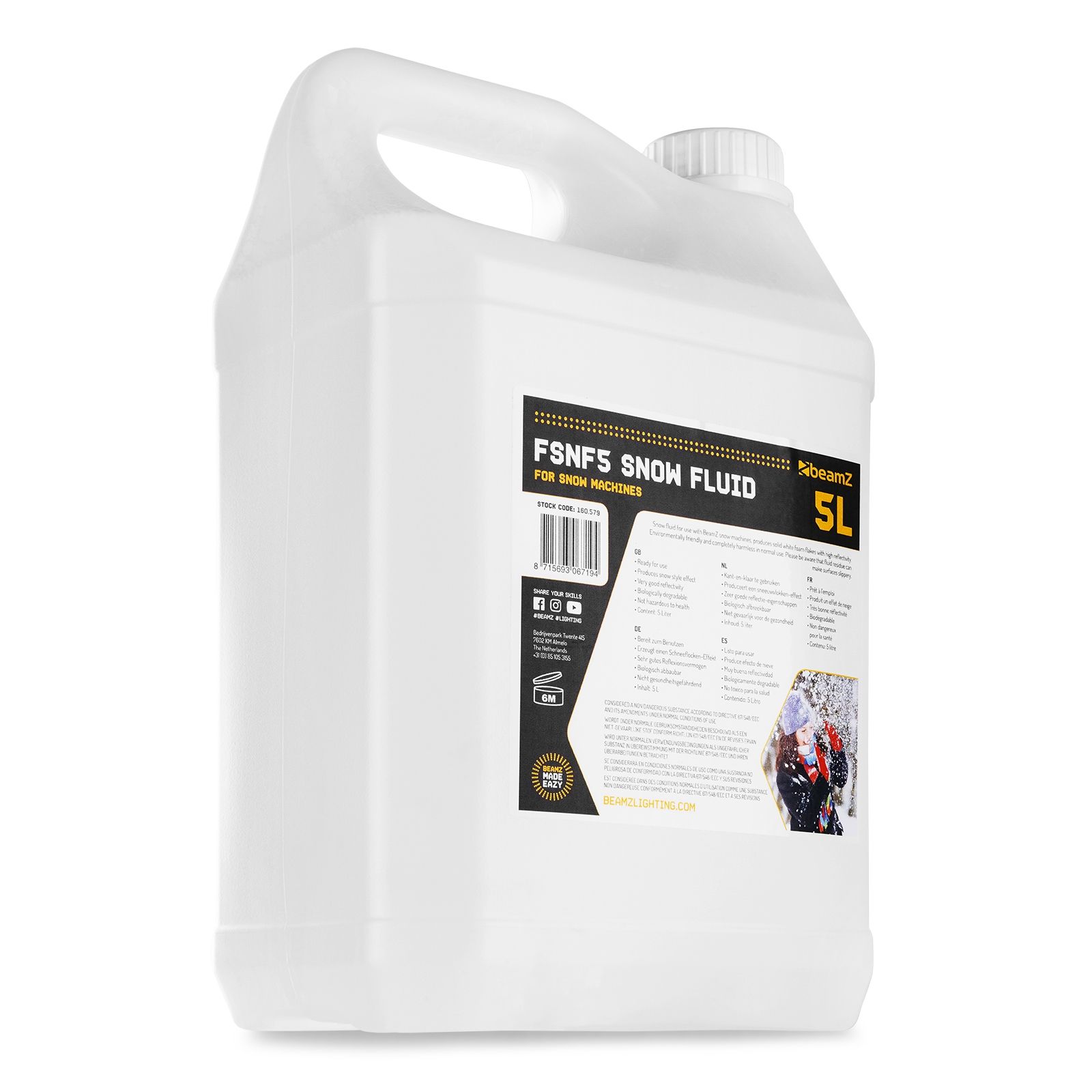FSNF5 Snow Fluid 5L