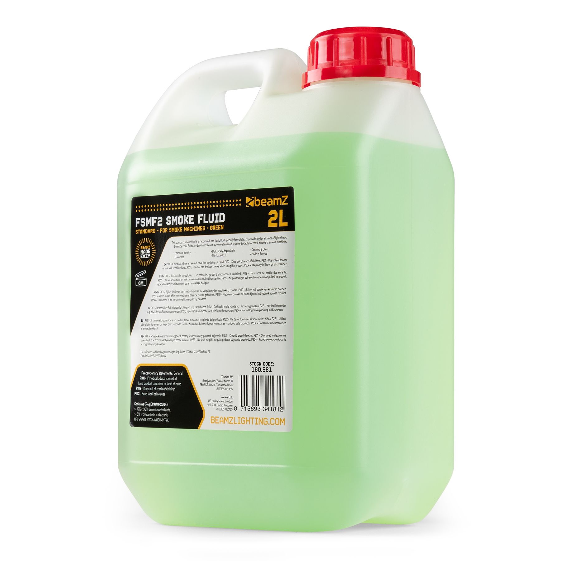 FSMF2E-G Smoke Fluid 2L Standard Green