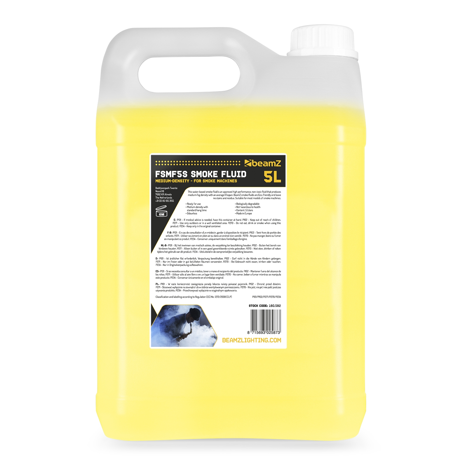 FSMF5S Smoke Fluid 5L Medium-Density