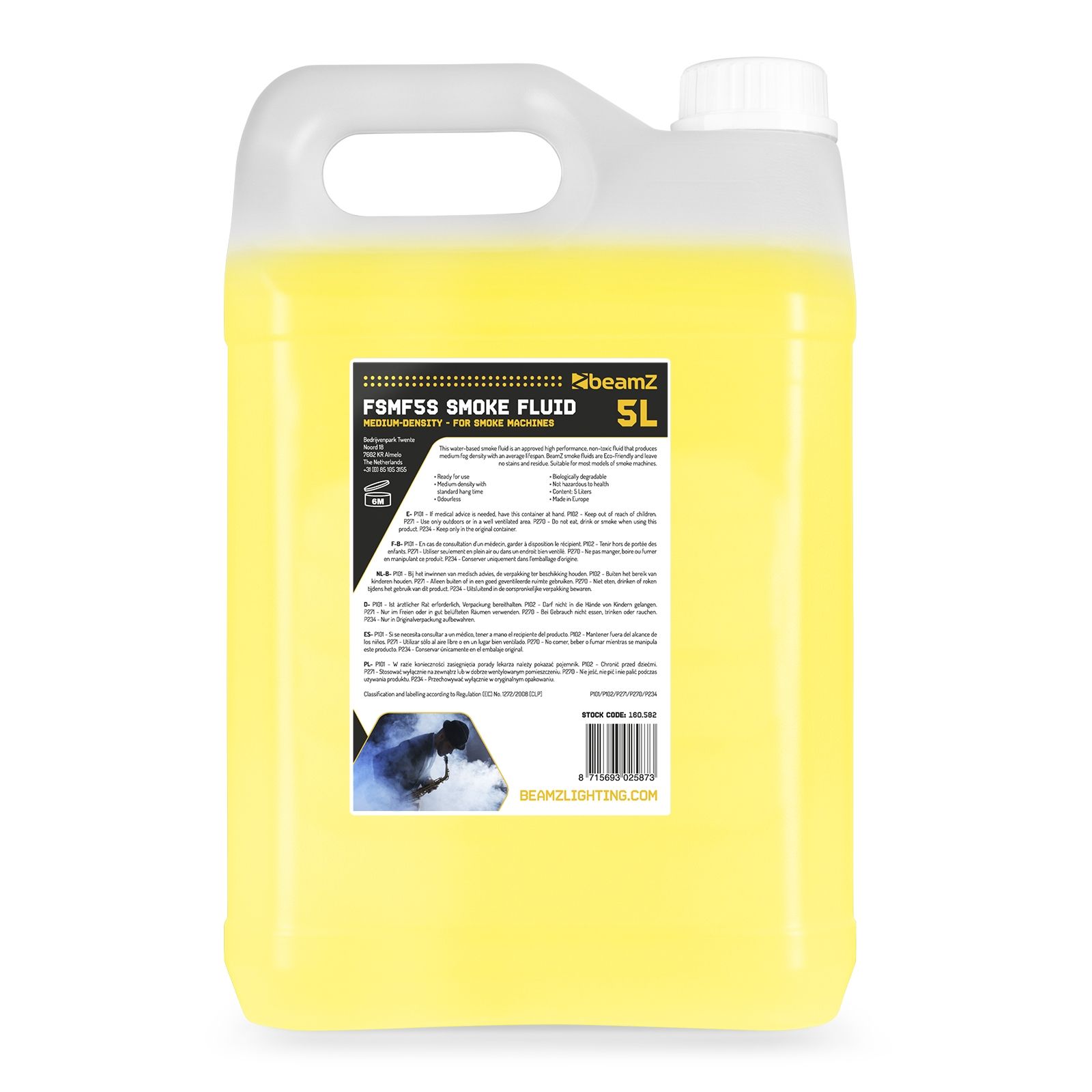 FSMF5S Smoke Fluid 5L Medium-Density