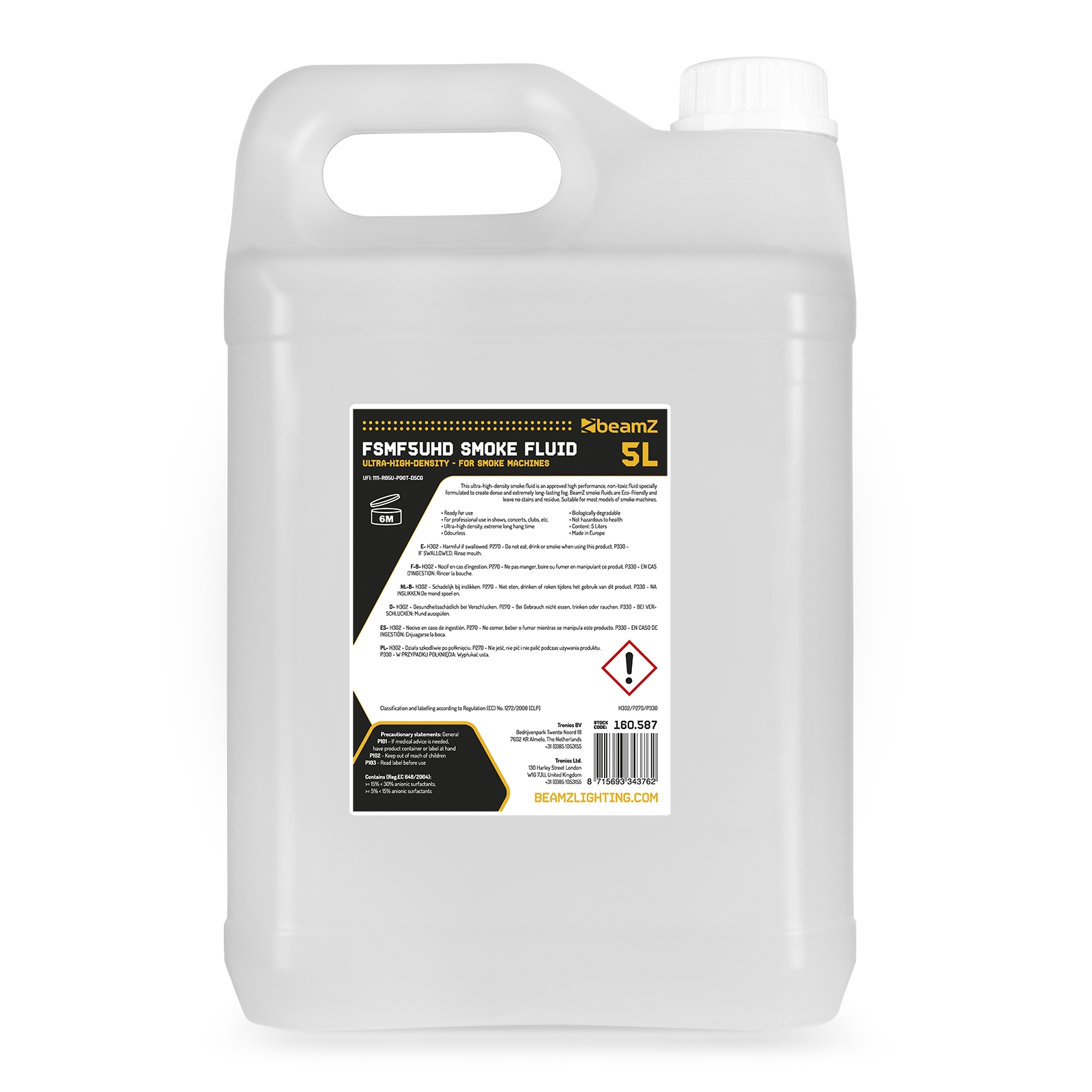 FSMF5UHD Smoke Fluid 5L Ultra-High-Density