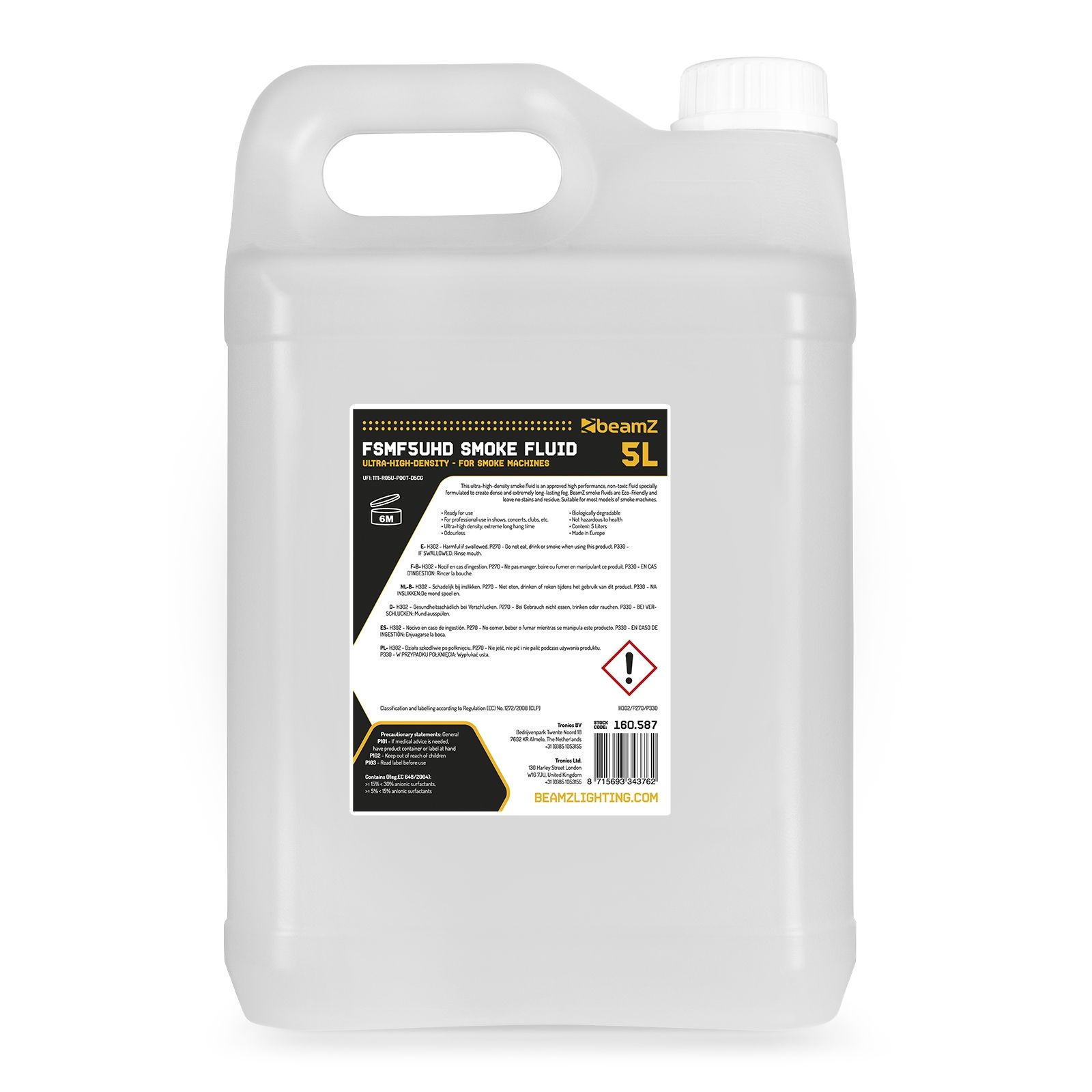FSMF5UHD Smoke Fluid 5L Ultra-High-Density