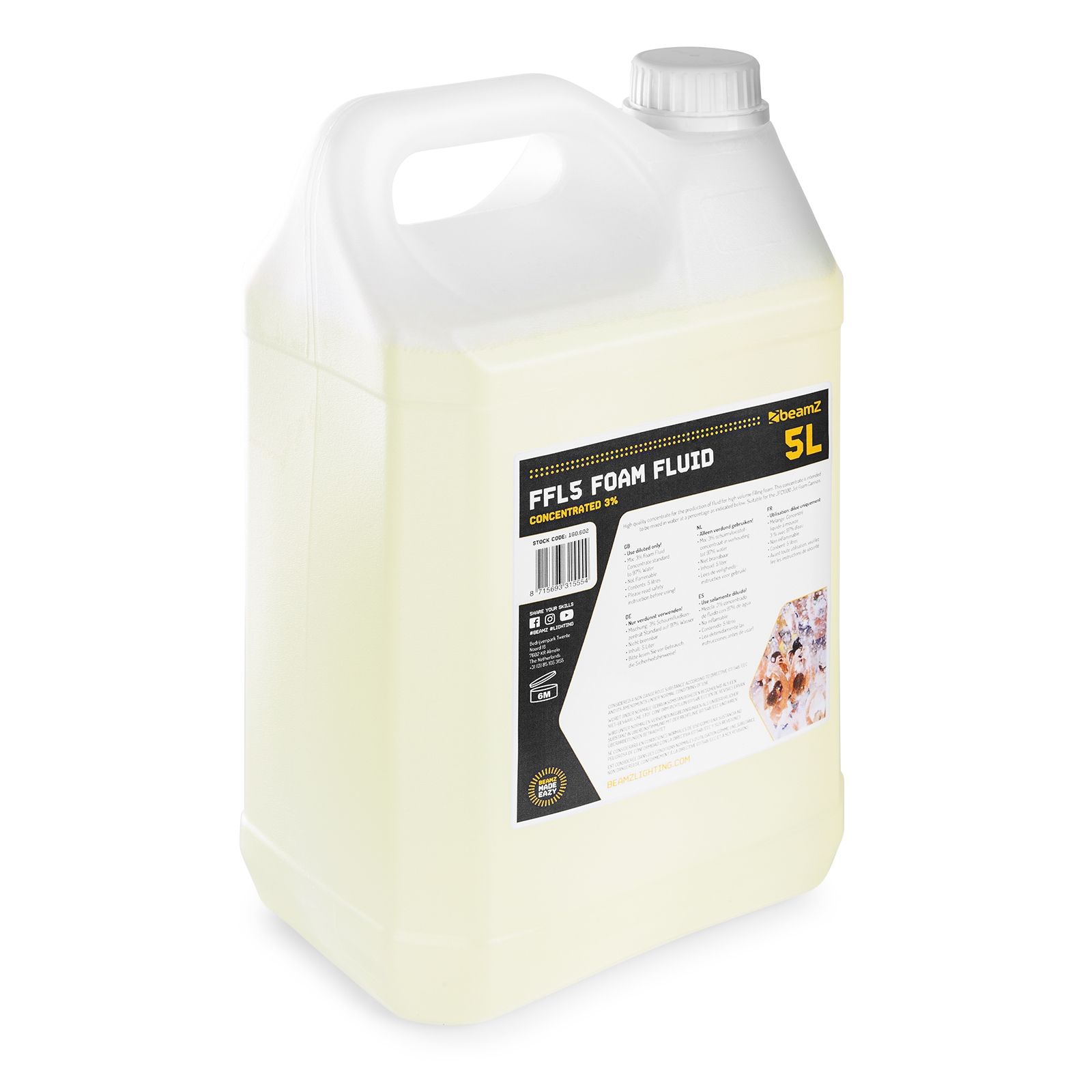 FFL5 Foam Fluid 5L Concentrated