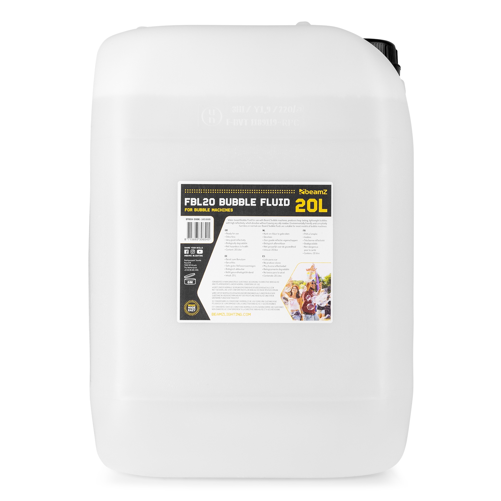 FBL20 Bubble Fluid 20L