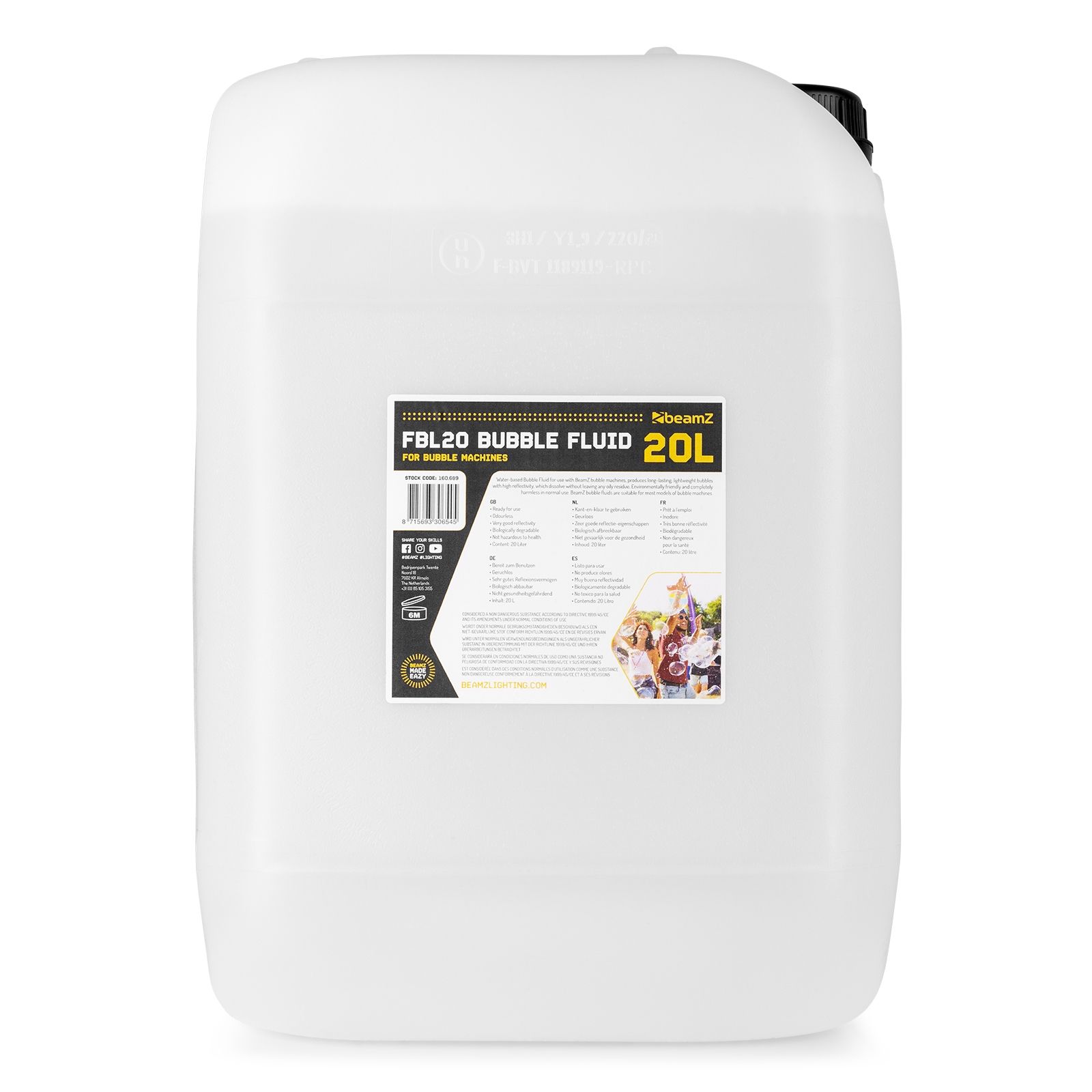 FBL20 Bubble Fluid 20L