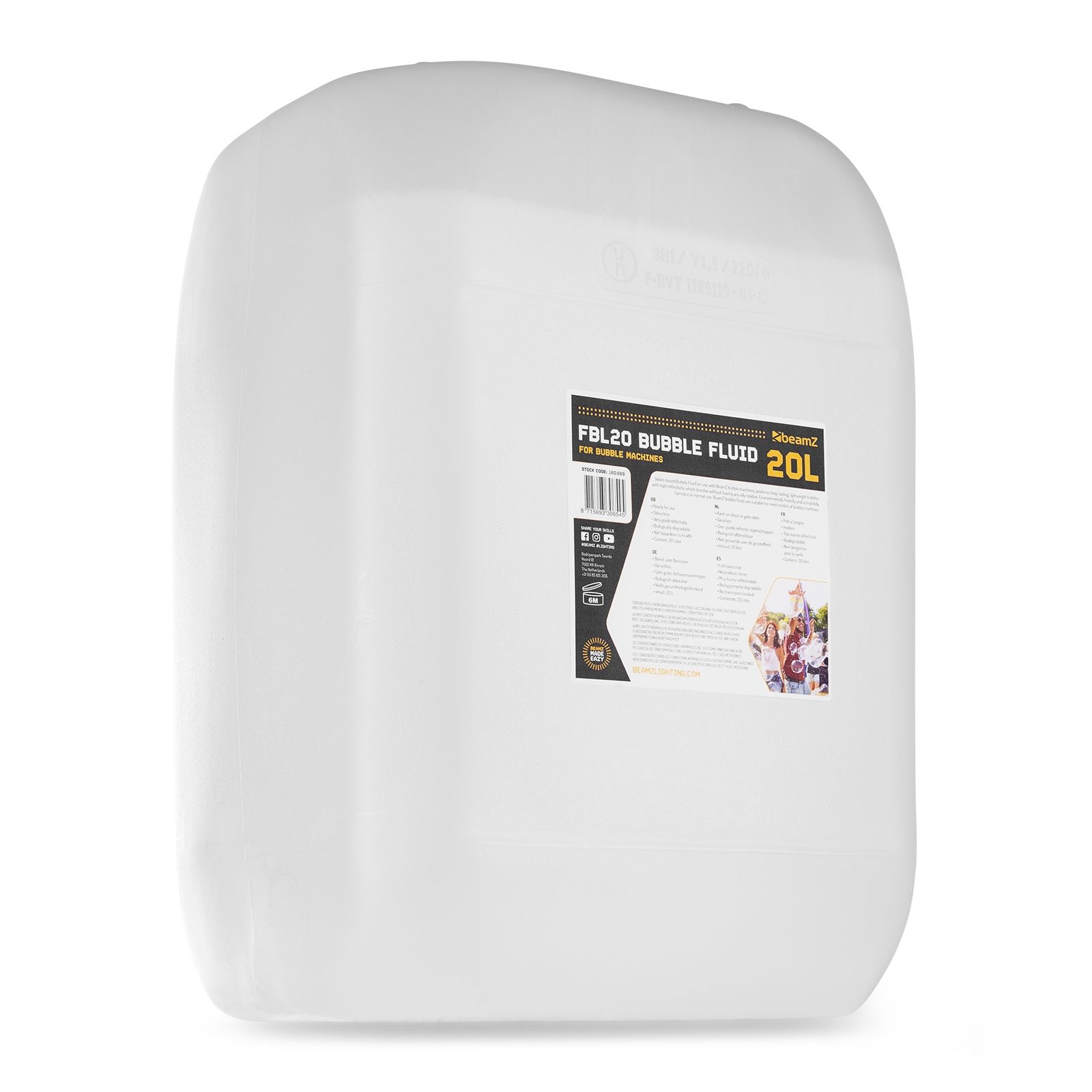 FBL20 Bubble Fluid 20L