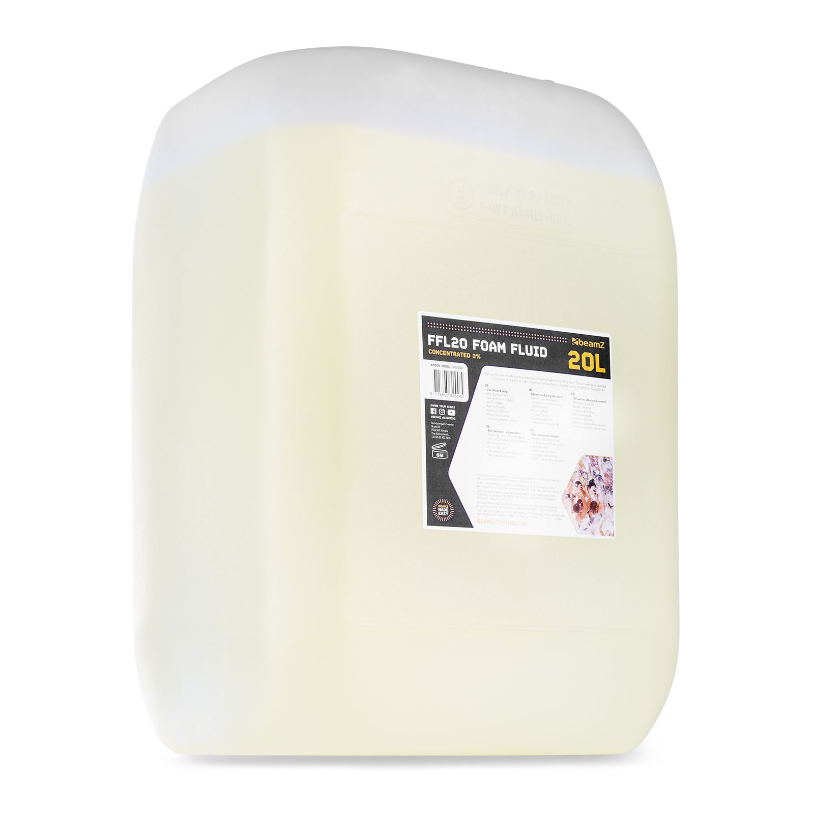 FFL20 Foam Fluid 20L Concentrated