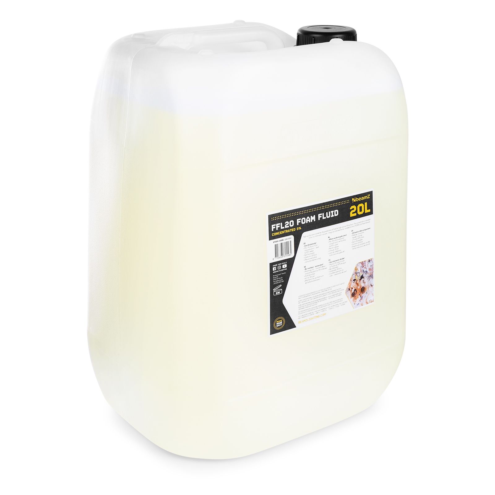 FFL20 Foam Fluid 20L Concentrated