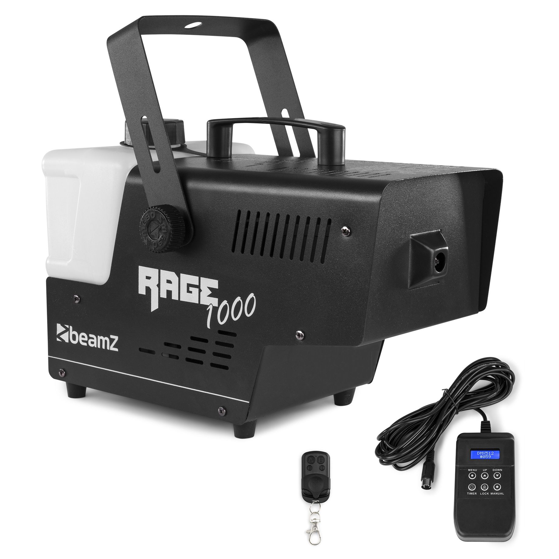 Rage 1000 Smoke Machine with Wireless Controller