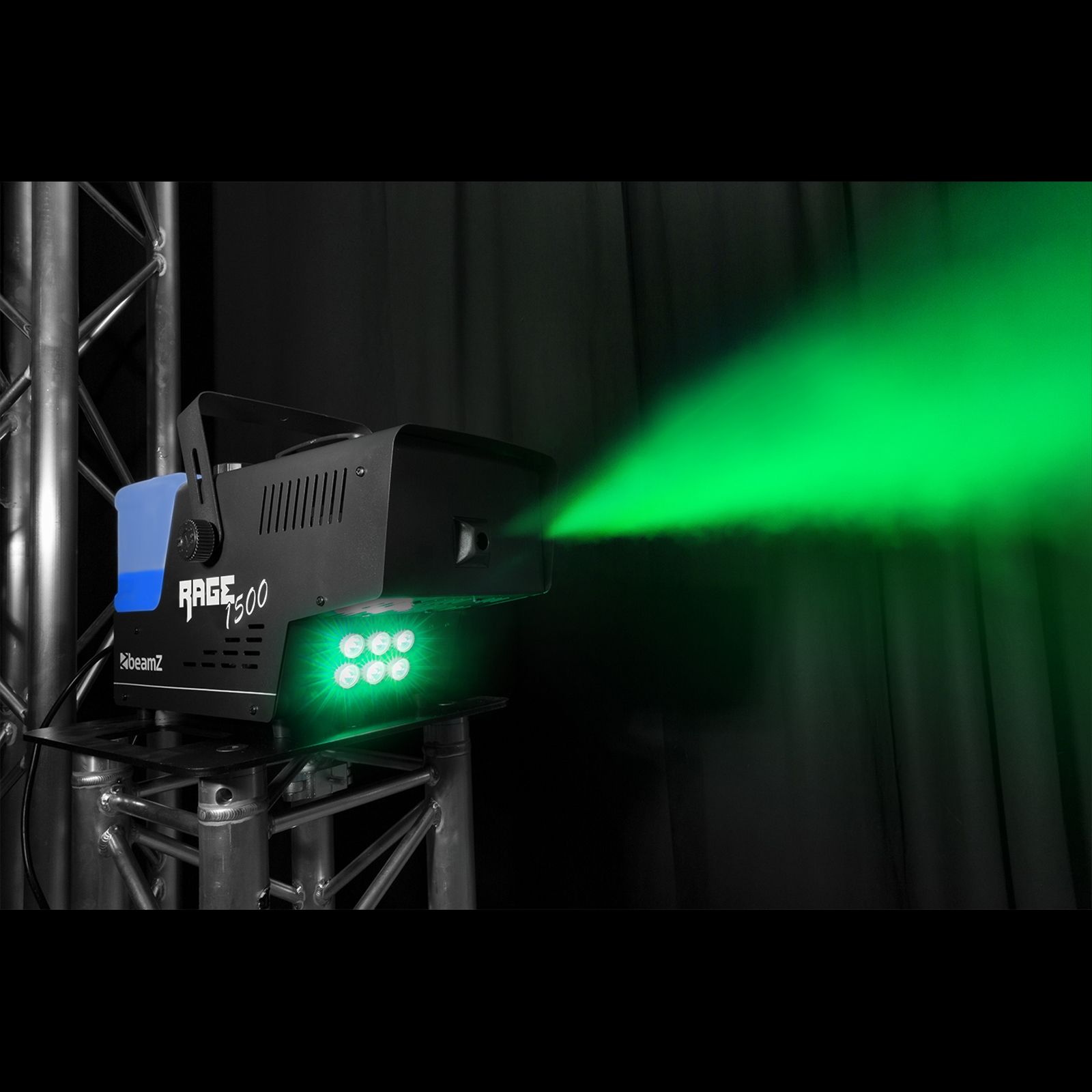 Rage 1500LED Smoke Machine with Timer Controller