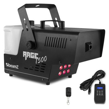 Rage 1500LED Smoke Machine with Timer Controller