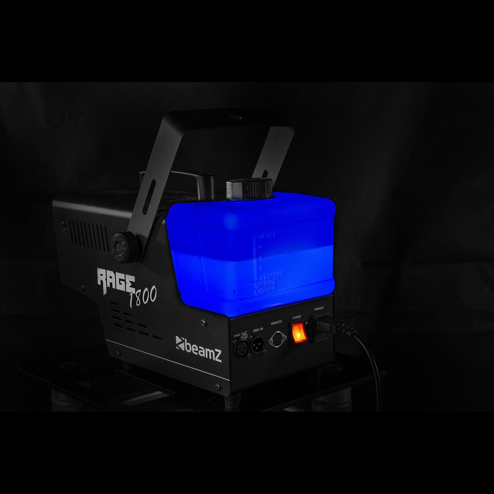 Rage 1800LED Smoke Machine with Timer Controller
