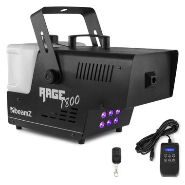 Rage 1800LED Smoke Machine with Timer Controller