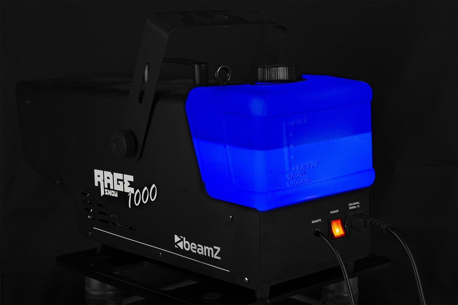 Rage 1000 Snow Machine with Wireless controller