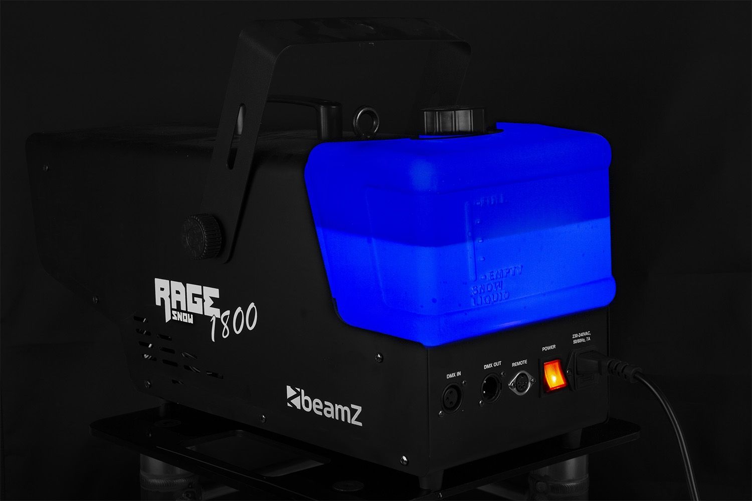 Rage 1800 Snow Machine with Wireless and Timer Controller