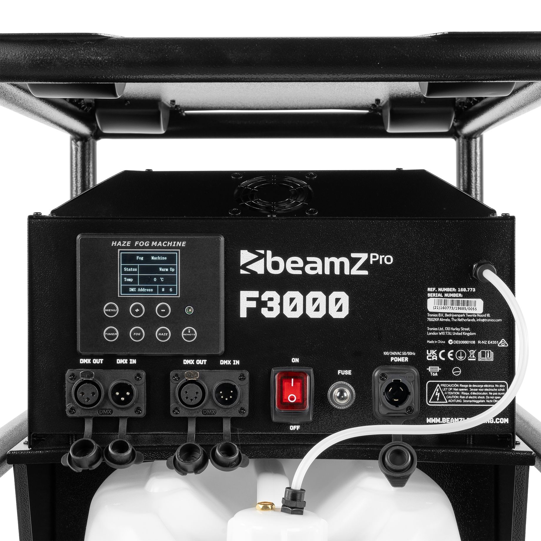 F3000 Pro Haze Machine Trolley
