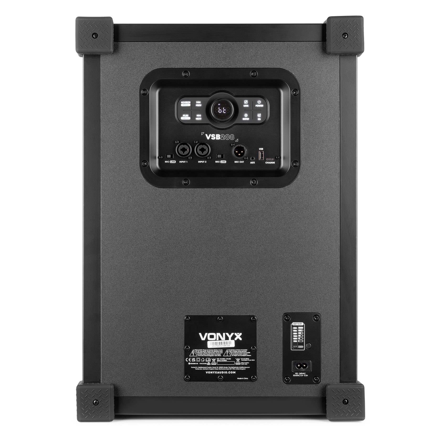VSB208 SoundSystem 2 x 8”