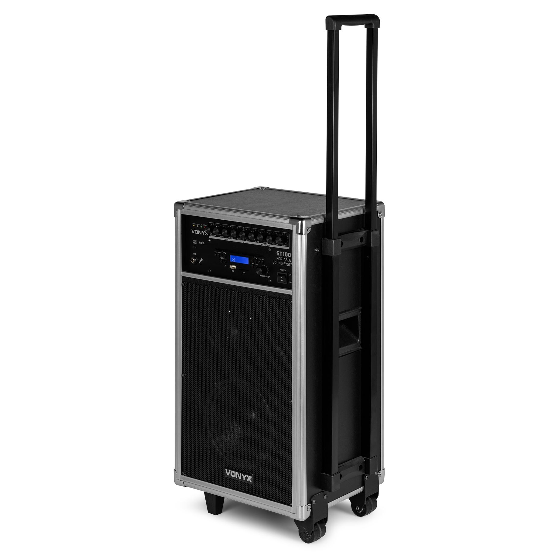 ST100 MK2 Portable Sound System 8" BT/CD/MP3/UHF