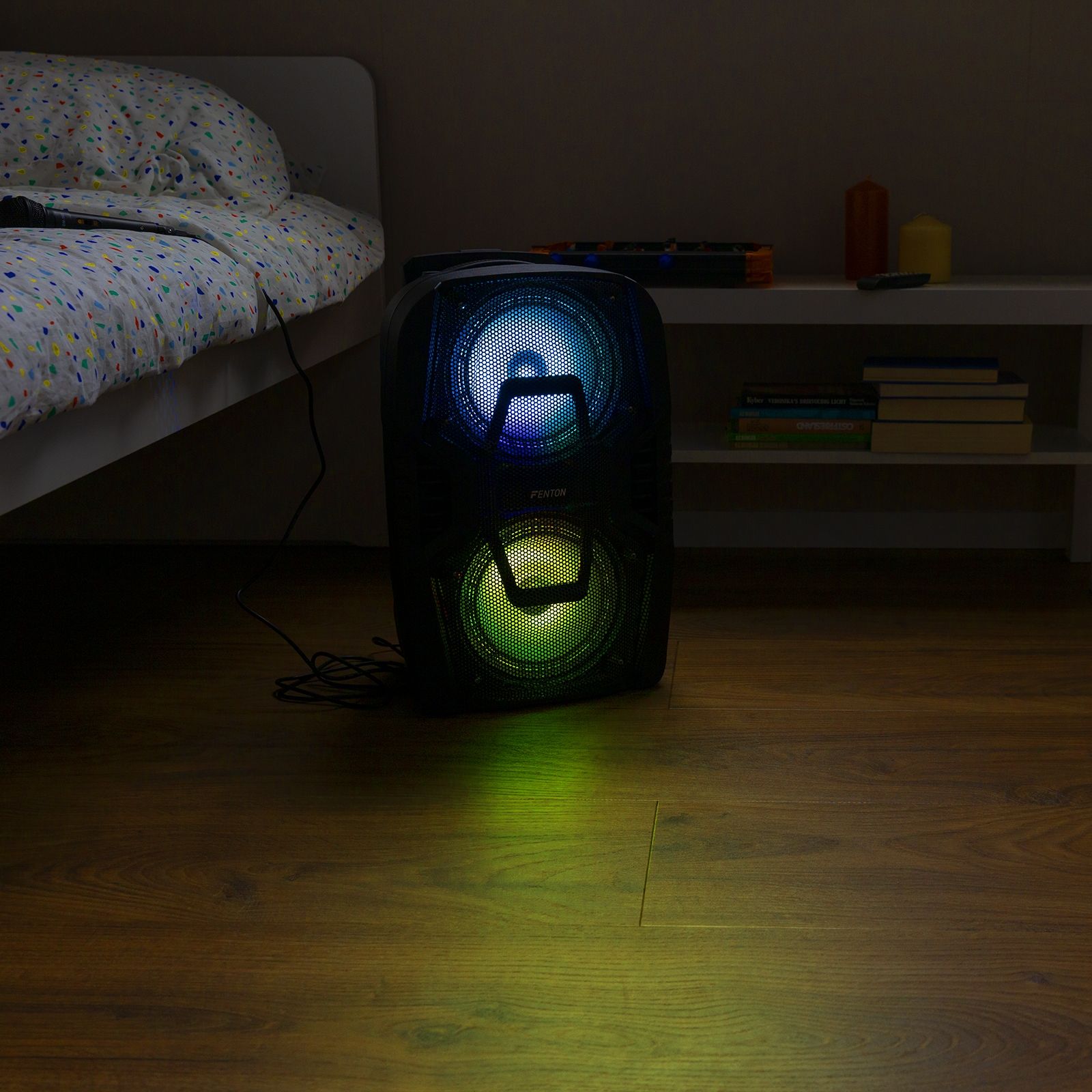 FT208LED Portable Sound System 2x 8"