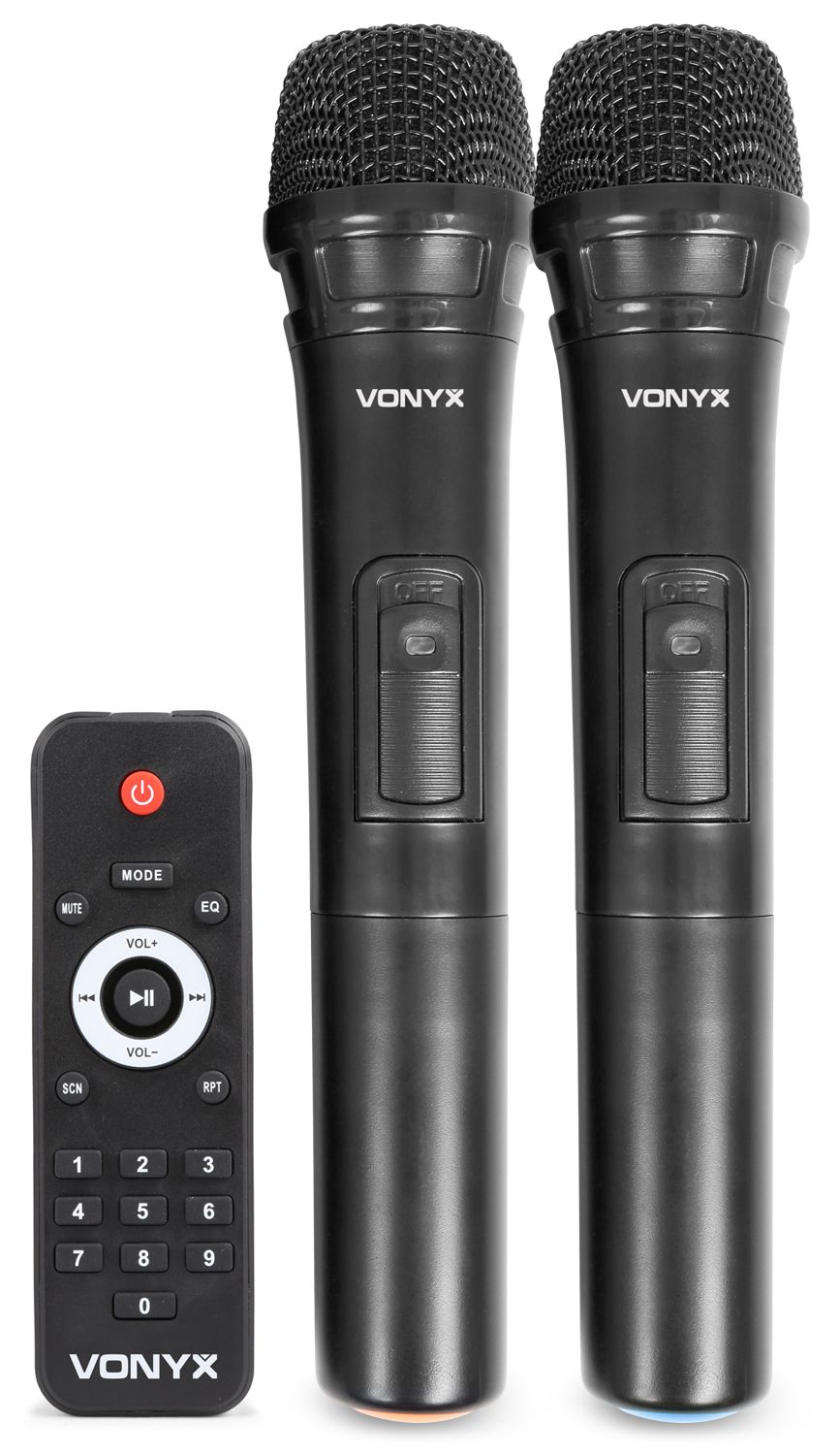 SPJ-PA915 Portable Sound System ABS 15" 2 UHF/USB/MP3
