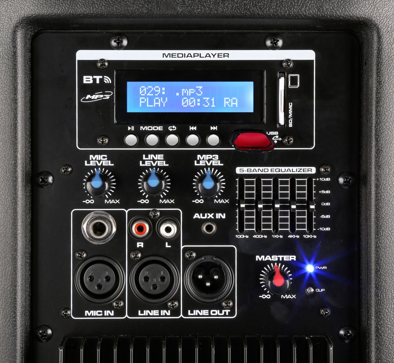 SPX-PA9210 Portable Sound System ABS 2x10"