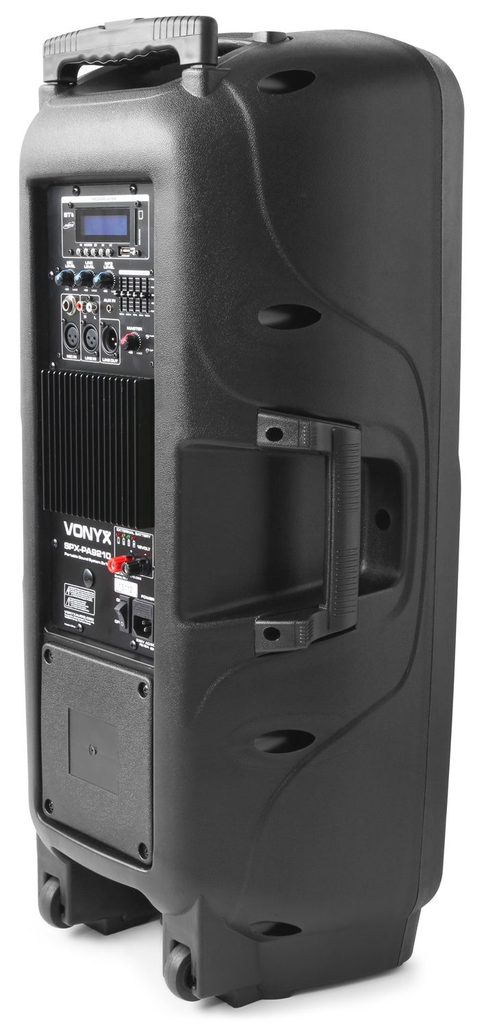 SPX-PA9210 Portable Sound System ABS 2x10"
