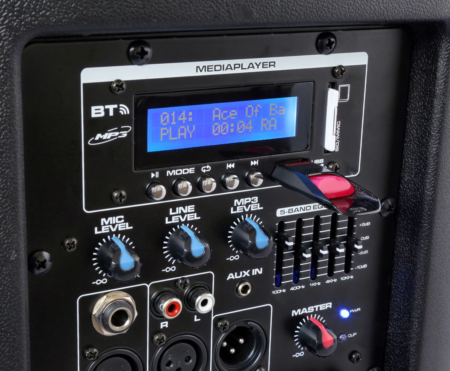 SPX-PA9210 Portable Sound System ABS 2x10"