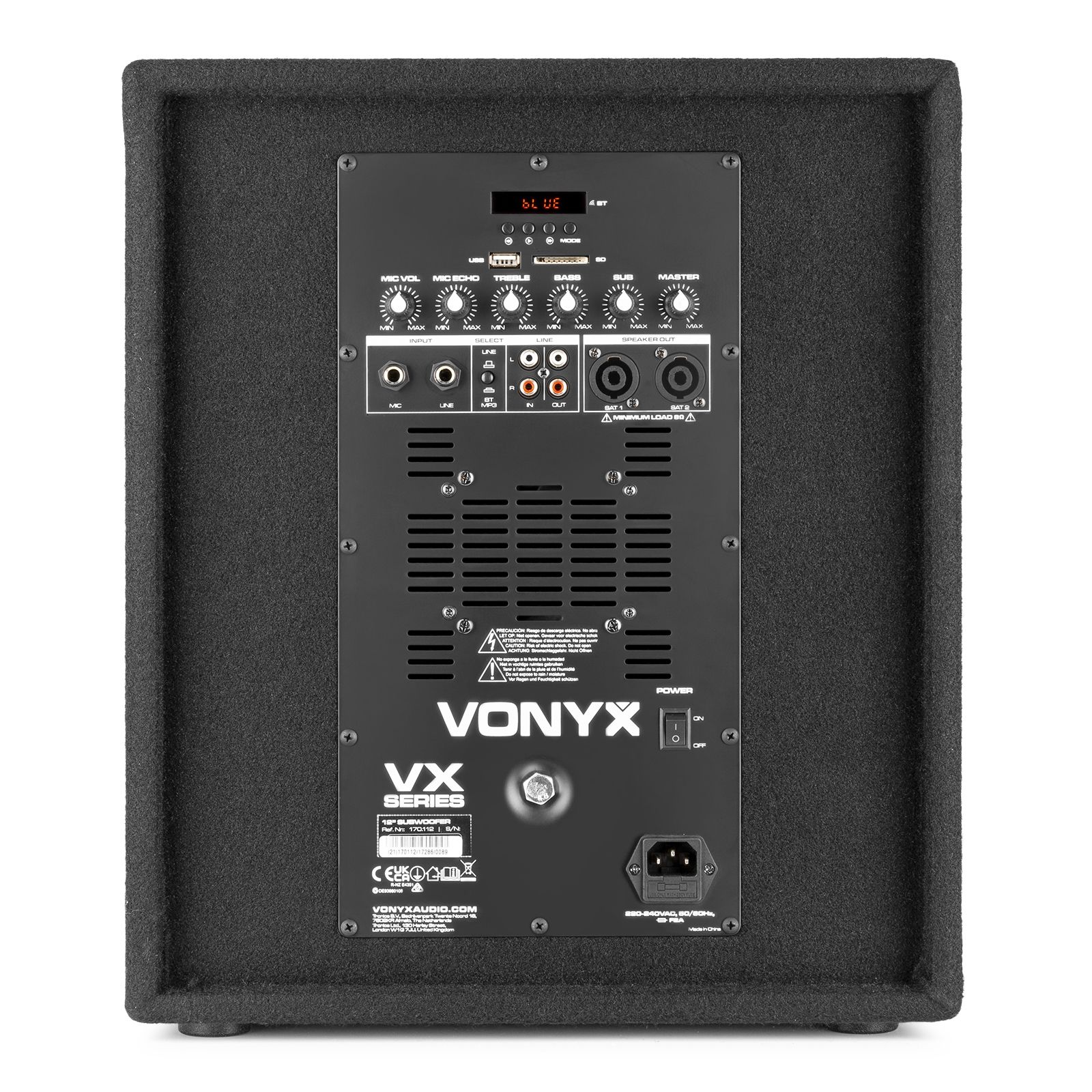 VX0812BT 2.1 Active Speaker Set 12”