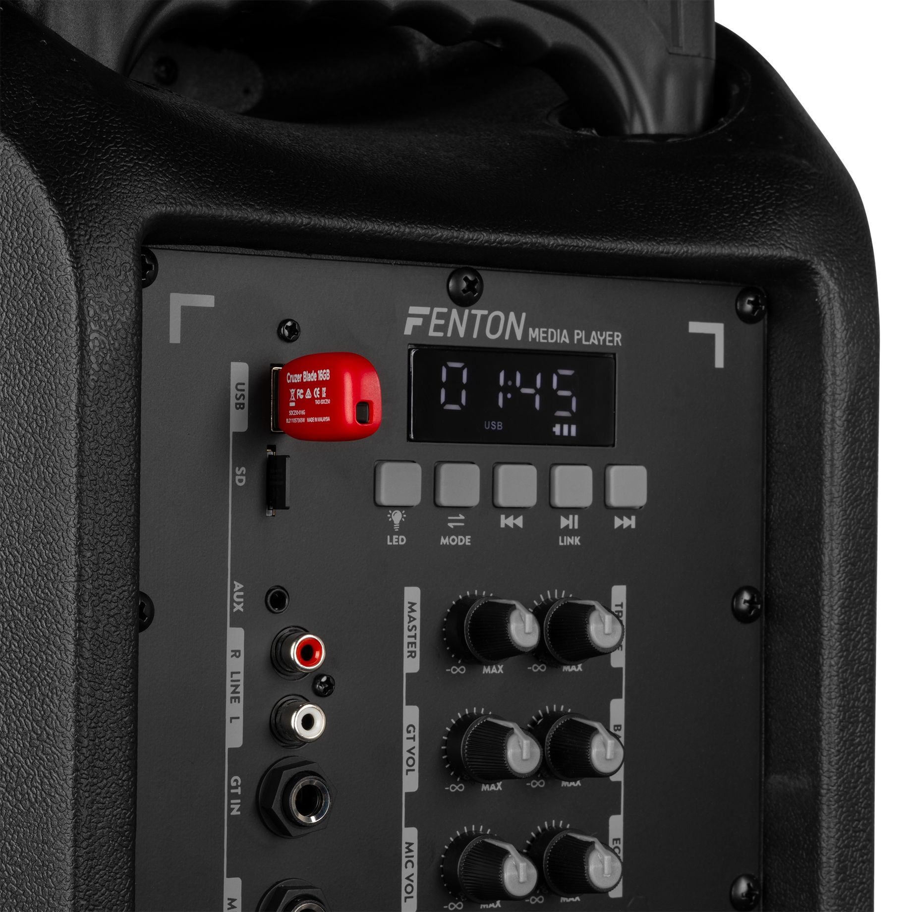 FT15LED MK2 Portable Sound System 15" 800W