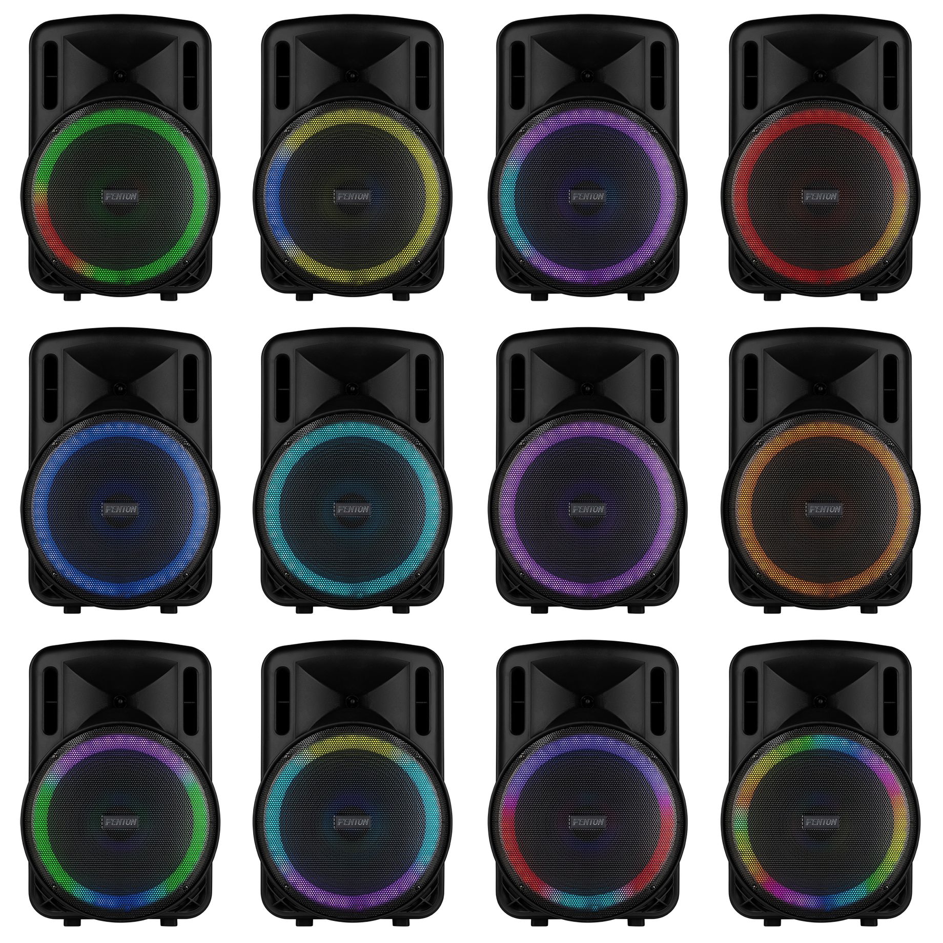 FT15LED MK2 Portable Sound System 15" 800W