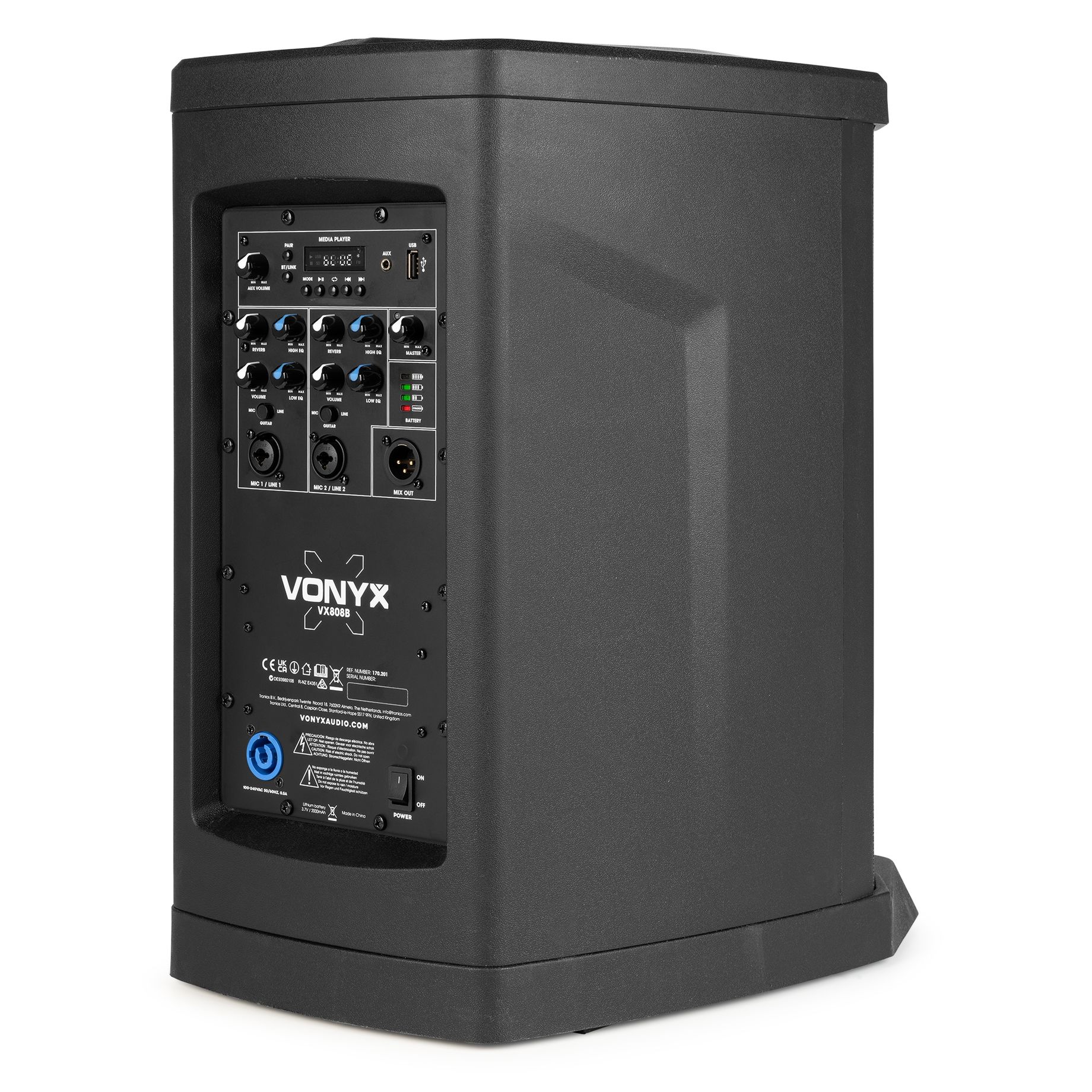 VX808B Column Speaker System with Battery